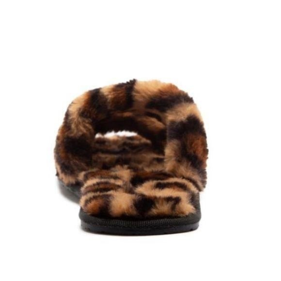 Square Toe Leopard Slippers - Picture 5 of 5
